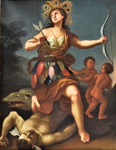 Allegory of America - workshop of Francesco Trevisani (1656-1746)